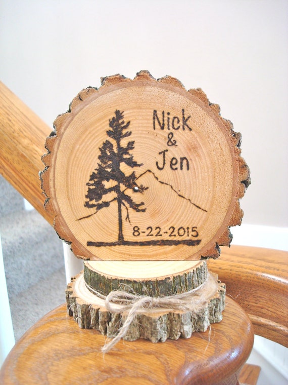 Rustic Wedding Toppers 4