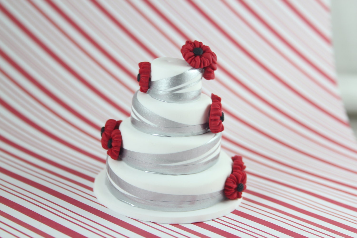 wedding cake replica ornament custom wedding cake ornament