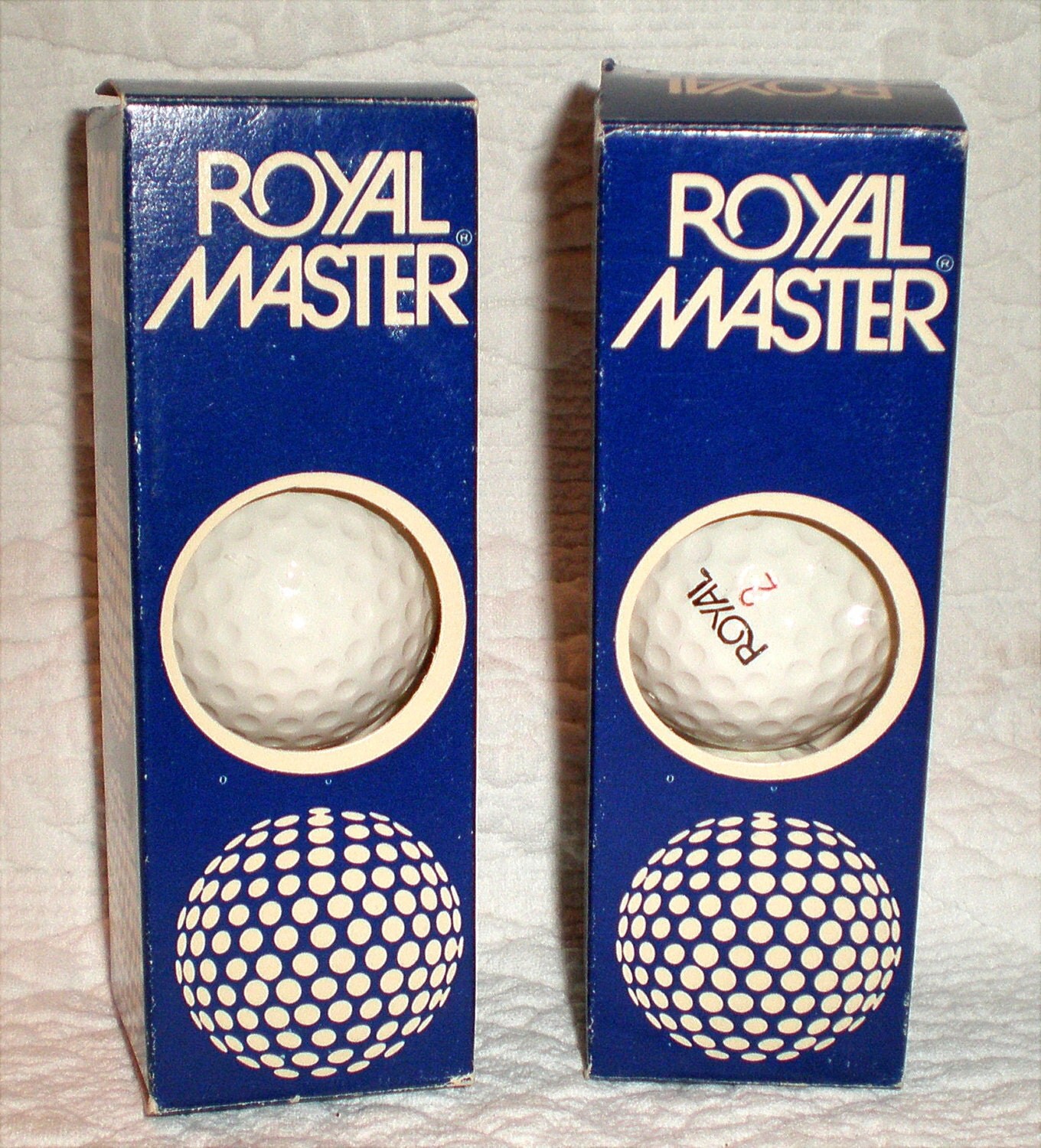 Royal Master Unused Golf Balls Two Sleeves