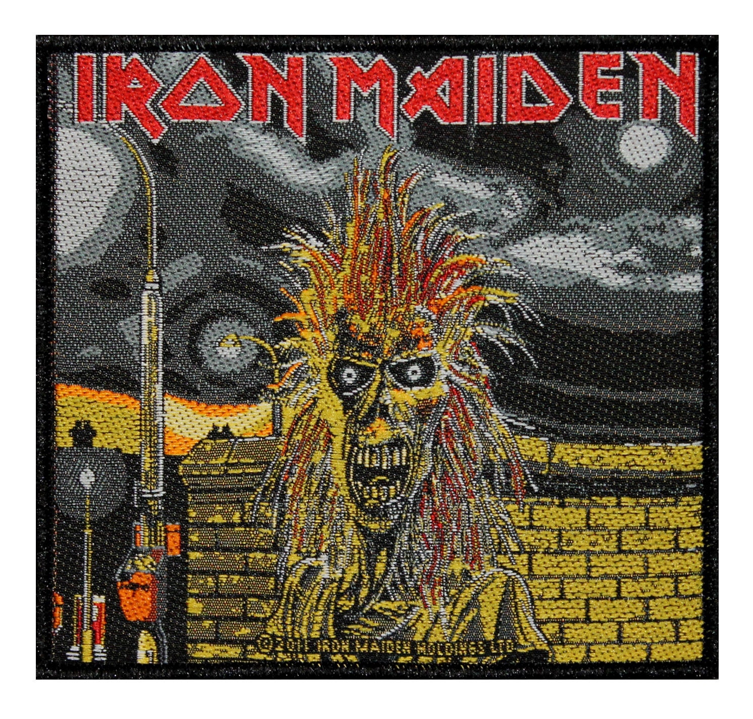 Band Iron Maiden 1st Album Cover Art Heavy Metal