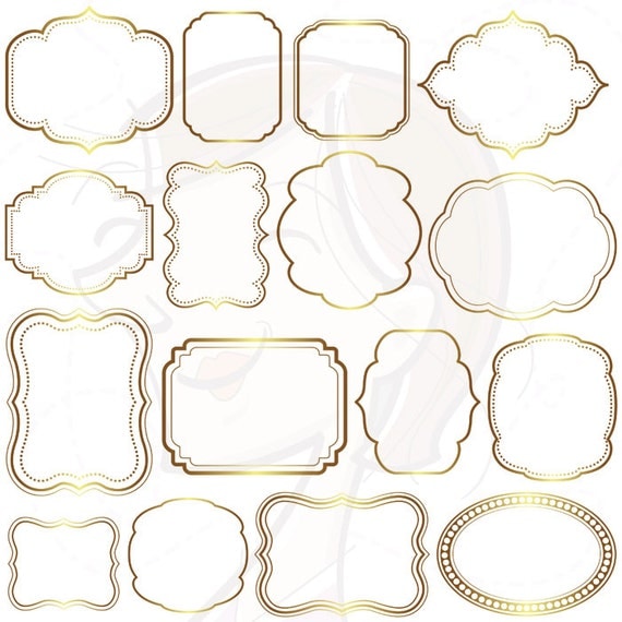 label frame clipart - photo #24