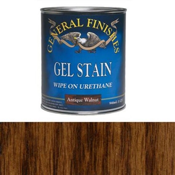 General Finishes Antique Walnut Gel Stain By Redposiefurniture