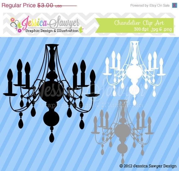 50% OFF- INSTANT DOWNLOAD, chandelier clipart - wedding clip art - elegant digital embellishment - commercial use - digital scrapbooking Il_570xn