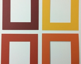 Double Mat For Framing Royal Blue & Bright Red Double Picture Mats - 20x24 Bevel Cut For 16x20 Photos Carver Picture Frame