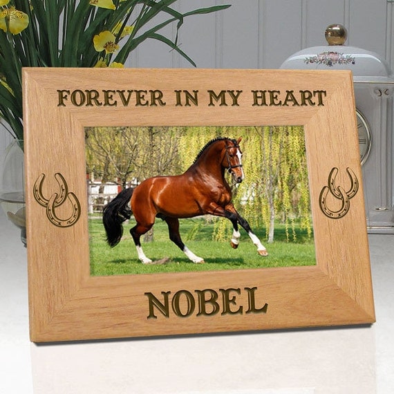 Picture Frame For Horses Personalized With Name