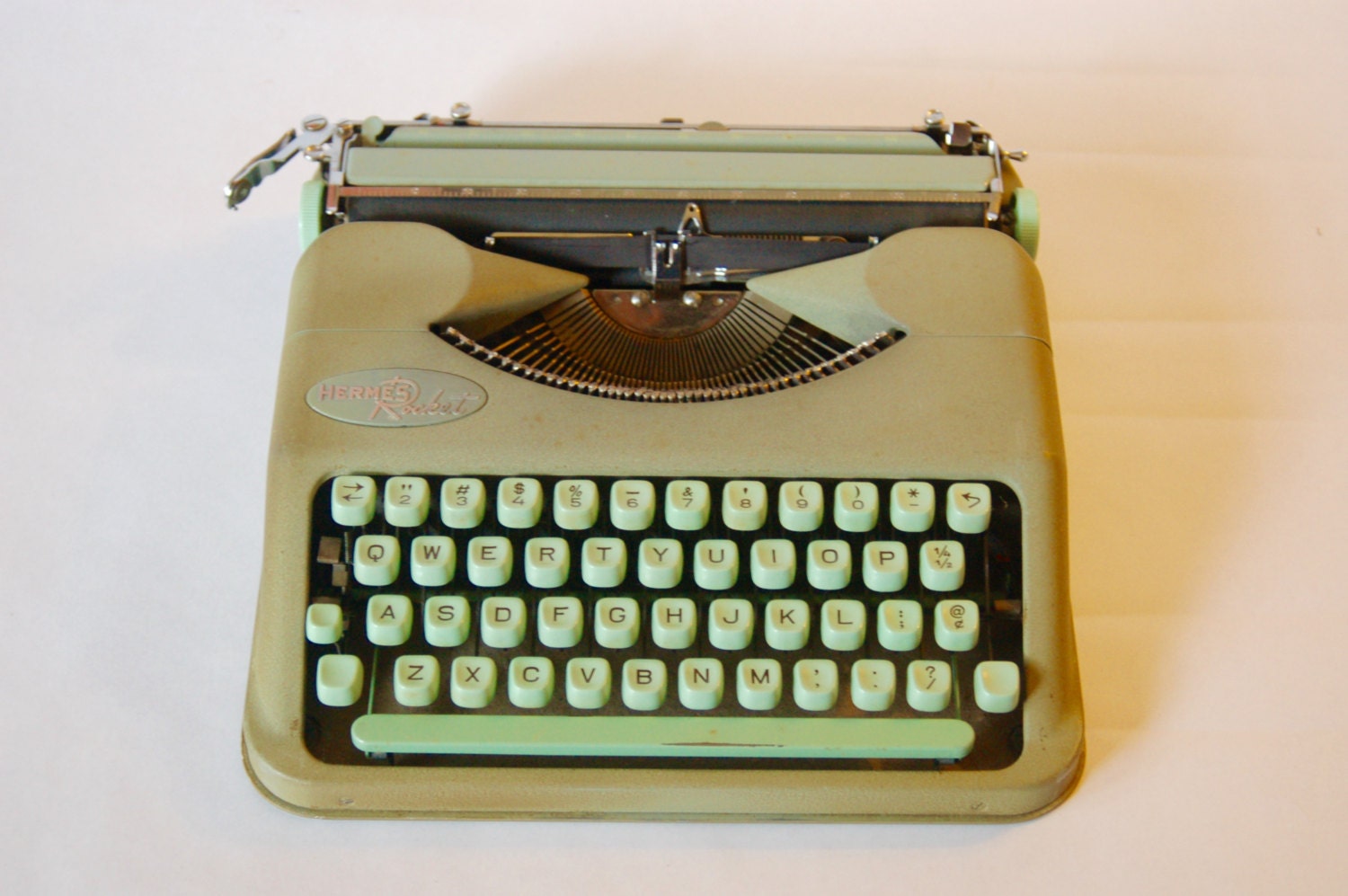 Hermes Rocket Typewriter by theobjectory on Etsy