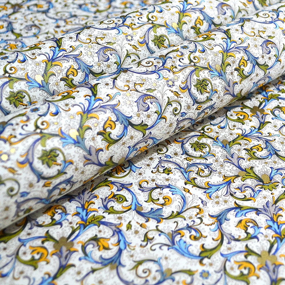 Italian Decorative Paper Rich Florentine Design