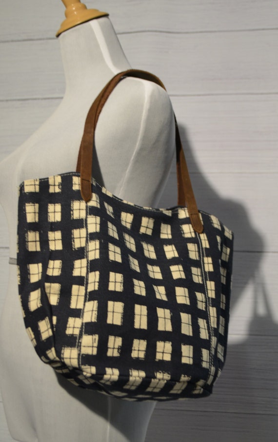 Monogrammed Canvas Tote by DesignsbyApril1234 on Etsy
