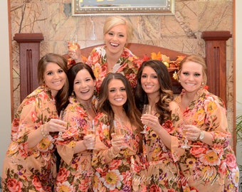 bridesmaids robes set of 5
