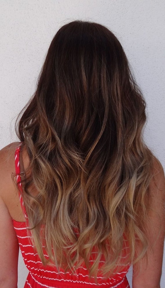 Articles similaires  Extensions  de cheveux Balayage  brun 