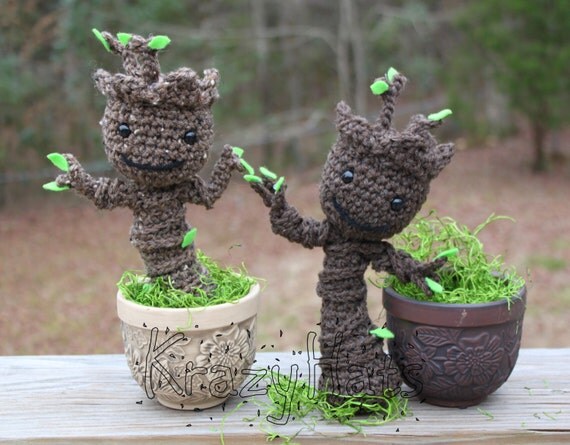 Baby Groot.Crochet baby groot.