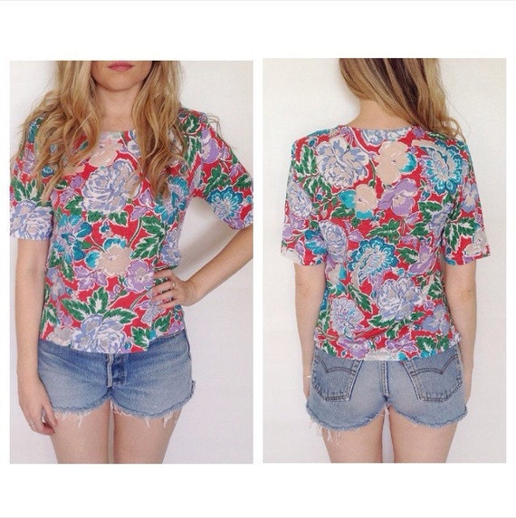 retro floral shirts