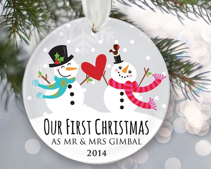 our first christmas as mr mrs personalized christmas our first christmas as mr mrs personalized christmas