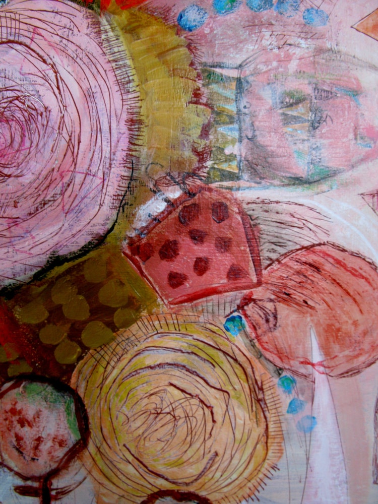 Fine Art Giclee Print on stretched canvas by FRANSWAZZART on Etsy