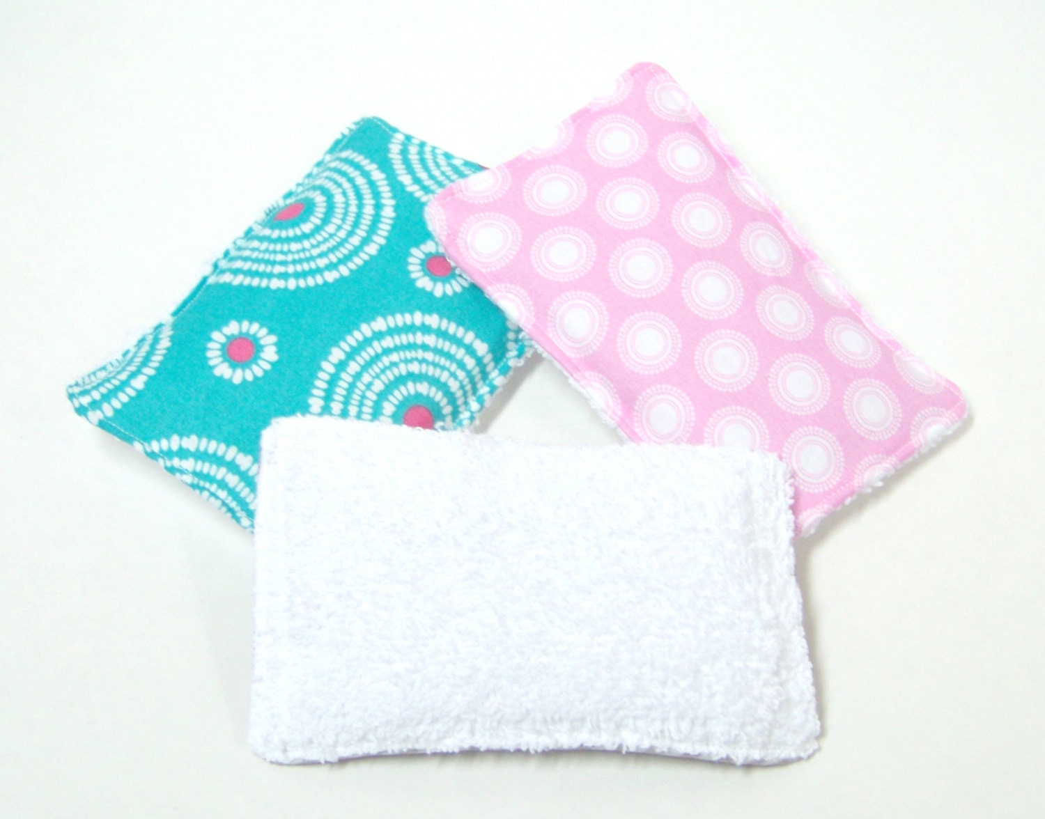 Reusable Cloth Sponges Terry Cloth Sponges Cotton by KMLHandmade