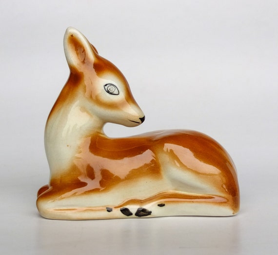 porcelain deer figurine