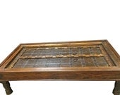 Vintage Coffee Table,antique doors Rustic Coffee Table-Indi Style Inspired Table
