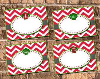 INSTANT DL Ugly Sweater Party Buffet Card Tent Card Place Card Printable