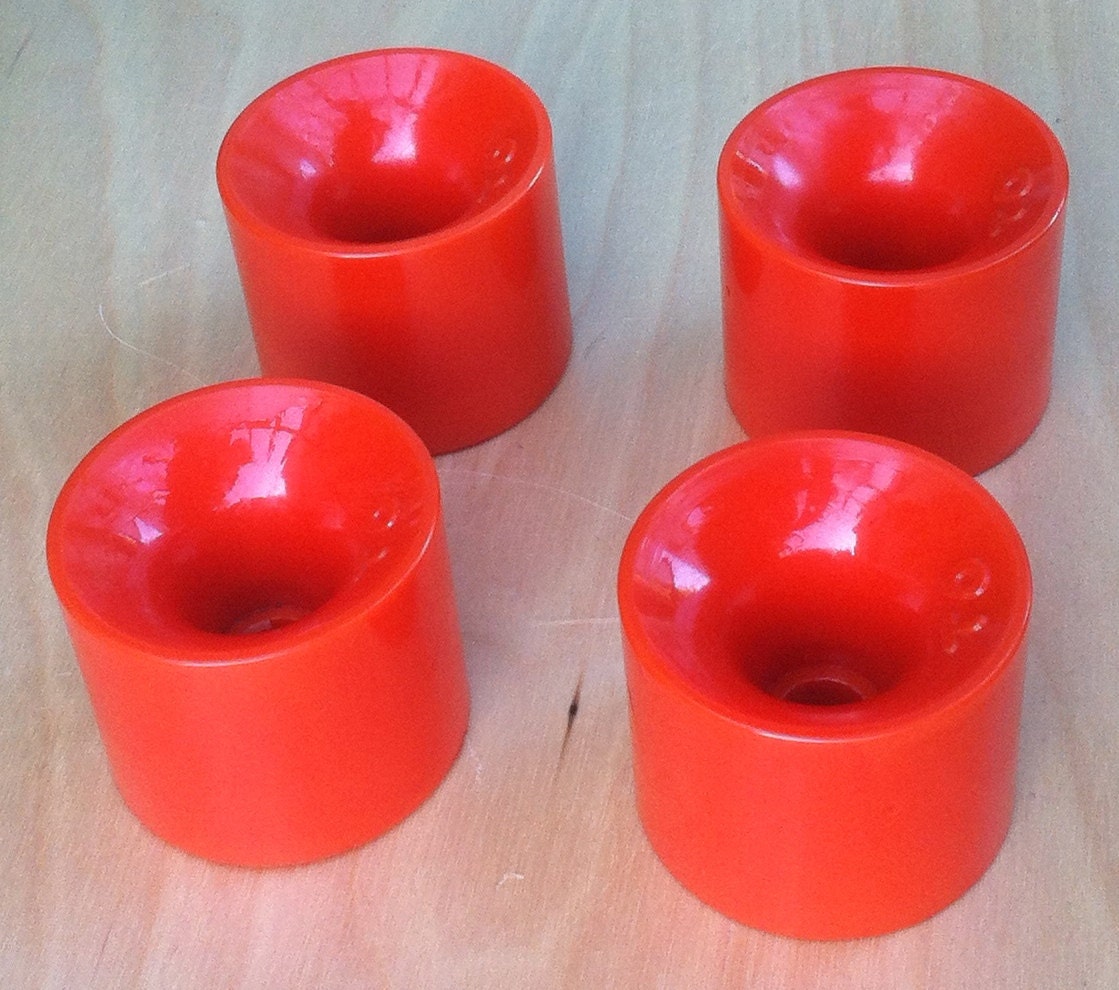 Vintage Jumbo Large skateboard wheels by TO 1970s by CreepSurfy