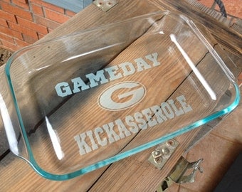 Gameday Kickasserole *Tailgate Dish* Personalized * ANY TEAM *
