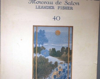 1914 Sheet Music, "The Robin's Departure"