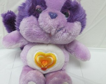 care bear raccoon plush