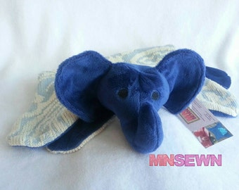 elephant stuffed animal blanket