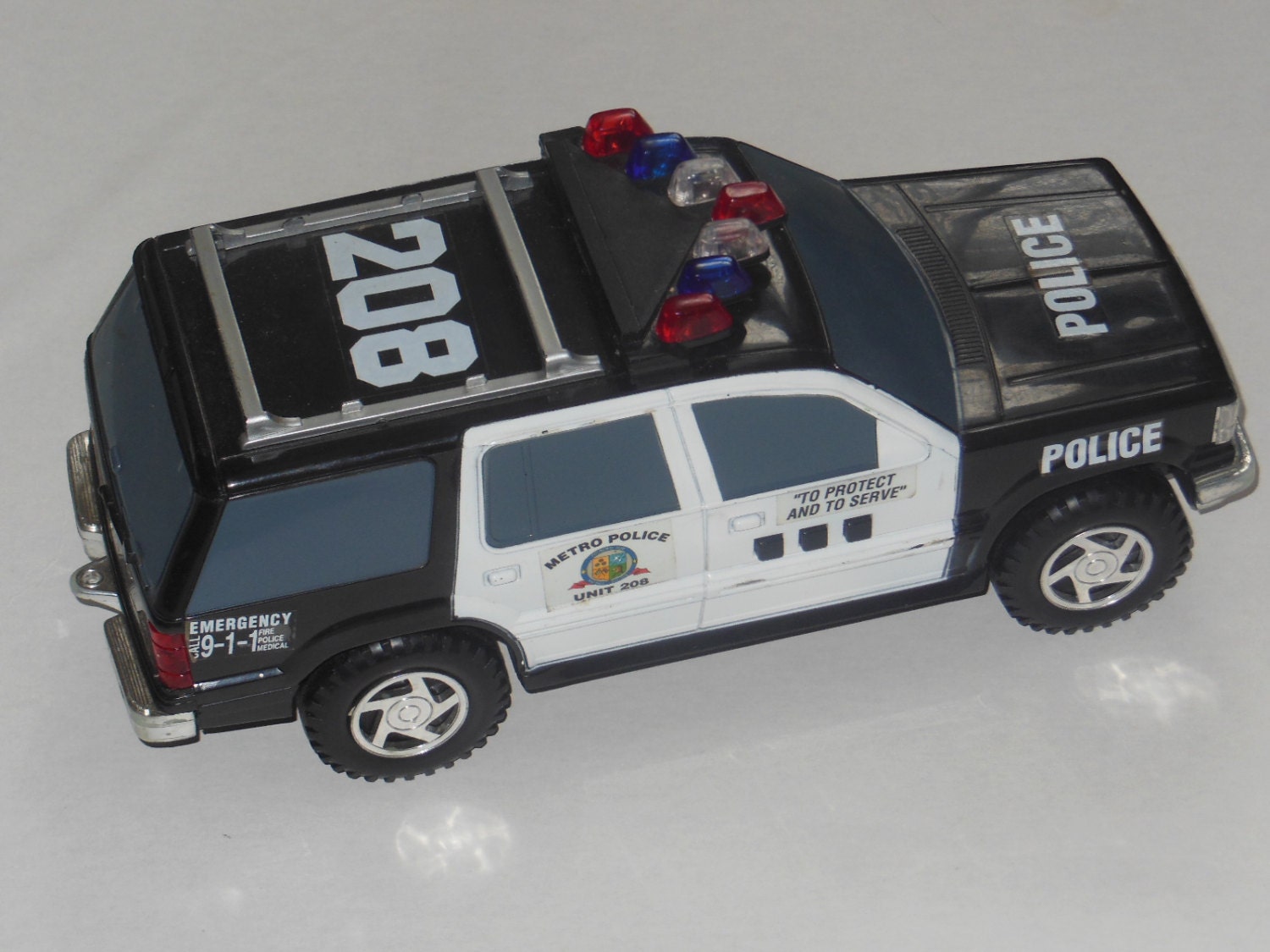 police car suv toy