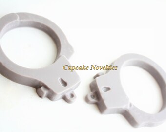 12 Chocolate Handcuffs Candy 50 Shades of Grey Party Favor Police Birthday Police Gifts Police Officer Unique Gifts Cop Birthday Party Favor