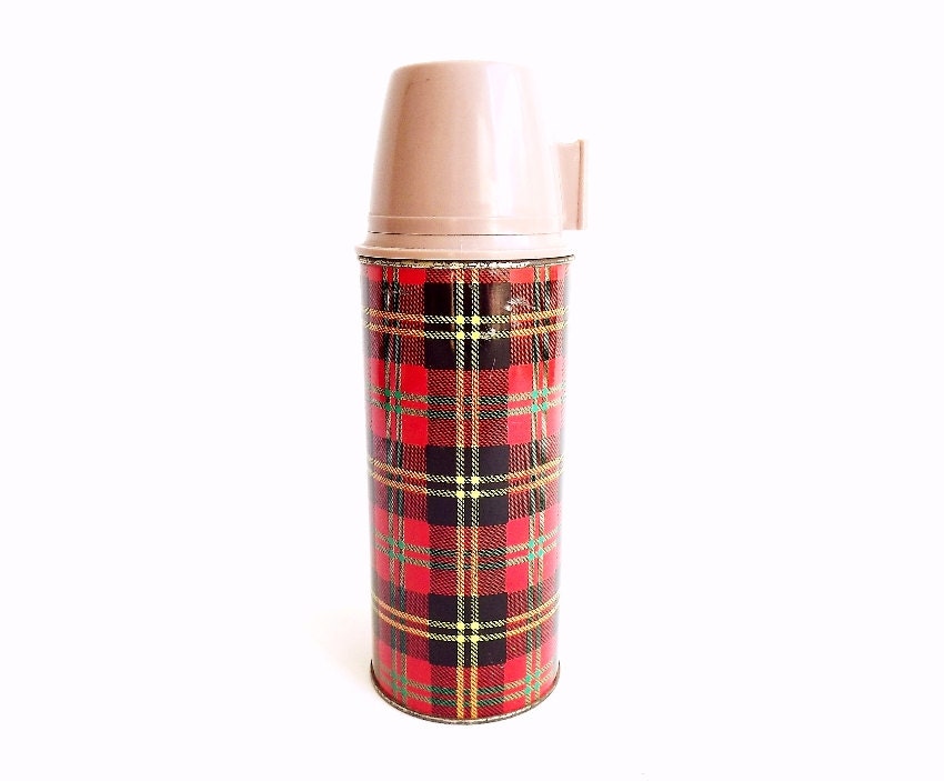 thermos tartan