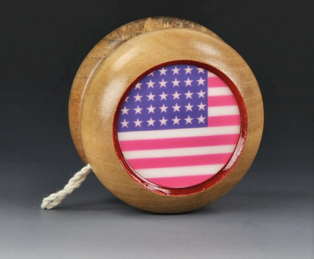 Toy YoYo Old Glory USA Flag by YoYoSpin on Etsy