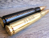 Fathers Day Gift. Engraved 50 Caliber Bottle Opener with Bottle Breacher Gift Box. Guy Gift. Husband Gift. Dad Gift