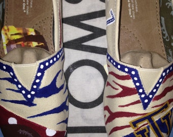 shoes tulsa custom Nebraska Custom TOMS University or of  similar to Items