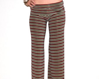 70s striped pants