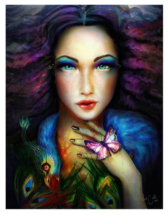 Envy signed Art Print