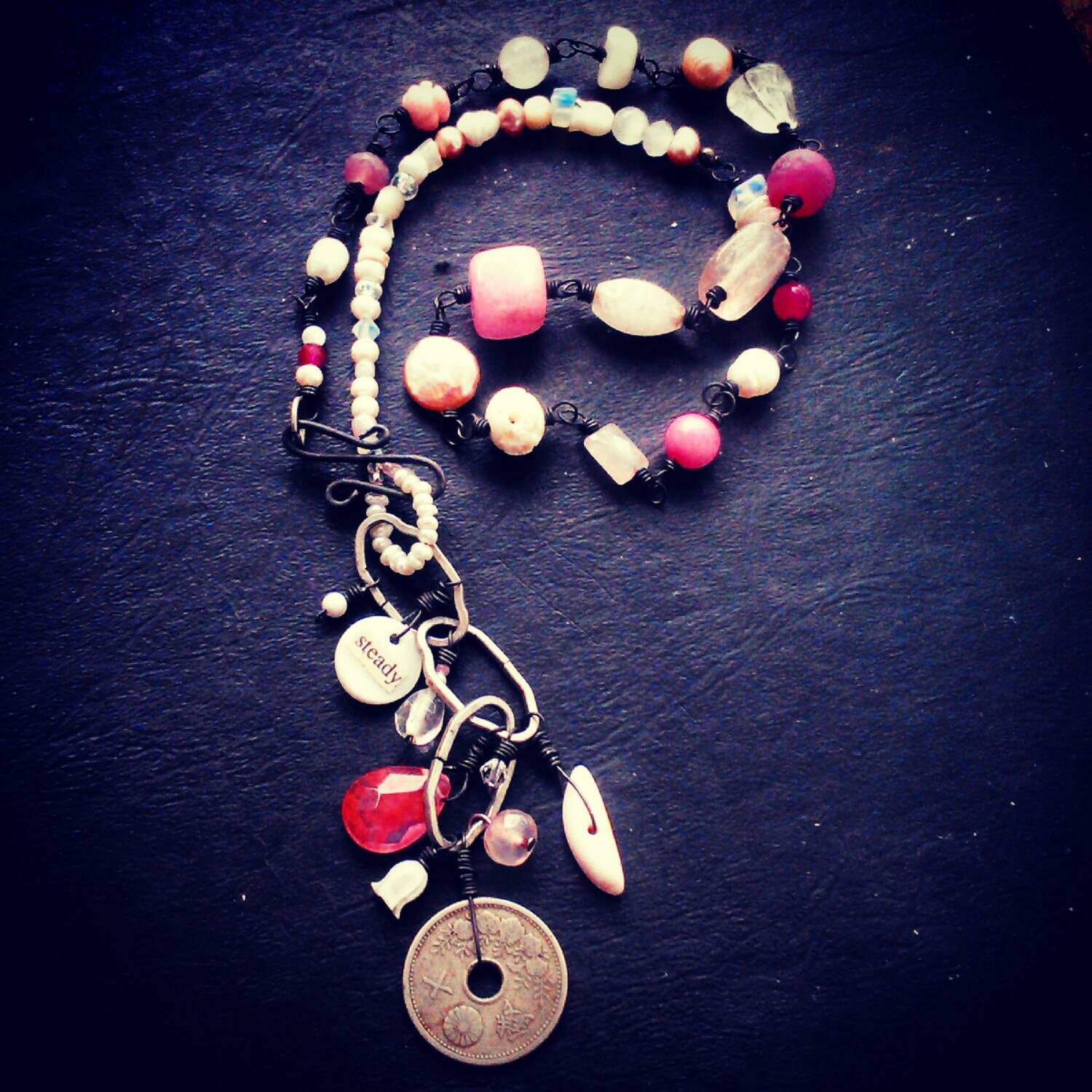 Sale FINDING BALANCE Necklace By Veritas Art Jewelry