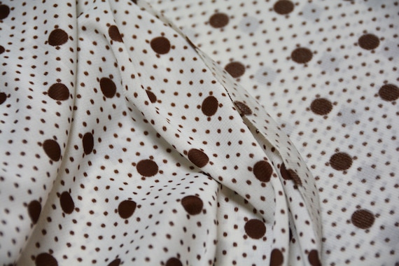 NOS Qiana Fabric 2.5 yds Deadstock Vintage 70s Silky Nylon