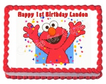 Popular items for elmo cake topper on Etsy