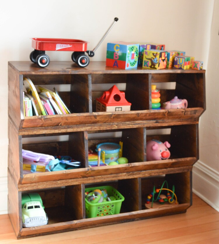 dusty bin toy box