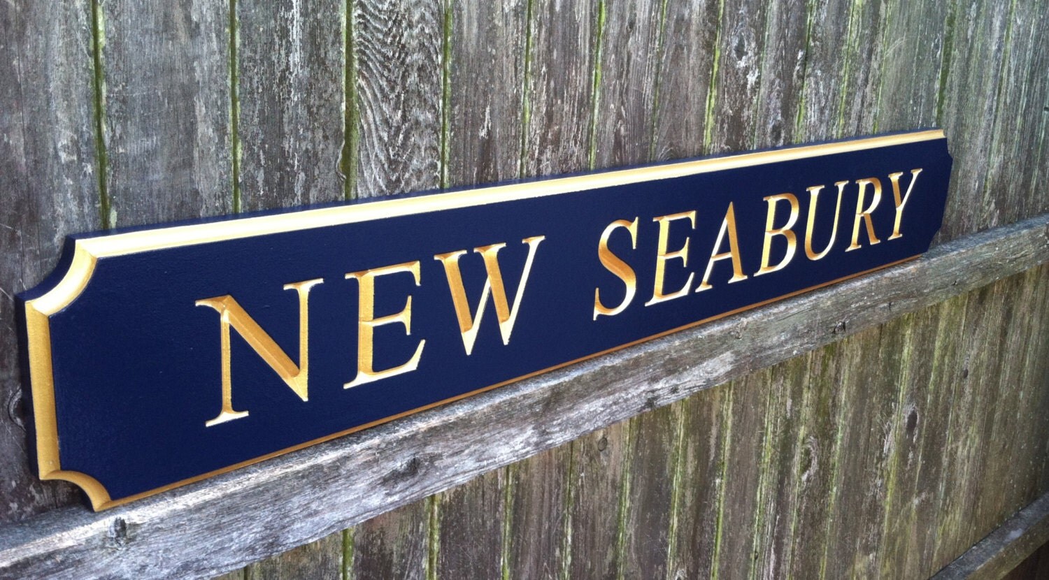 Custom Carved Quarterboard sign Add your name