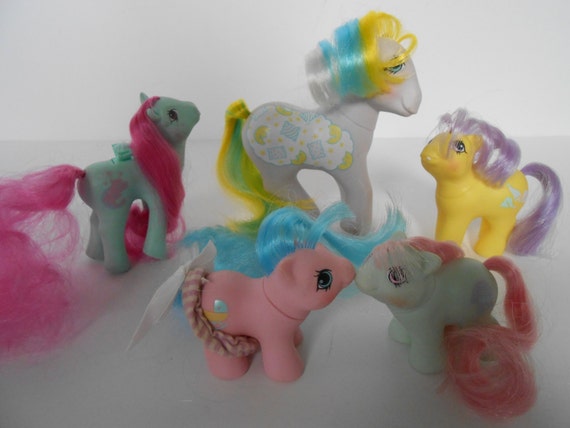 Vintage 1987 My Little Pony G1 Slumber Party Gift by MWKDIRECT