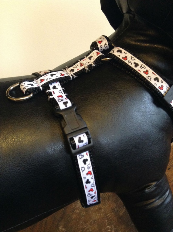 Items similar to Disney Dog Harness / Mickey Mouse Harness