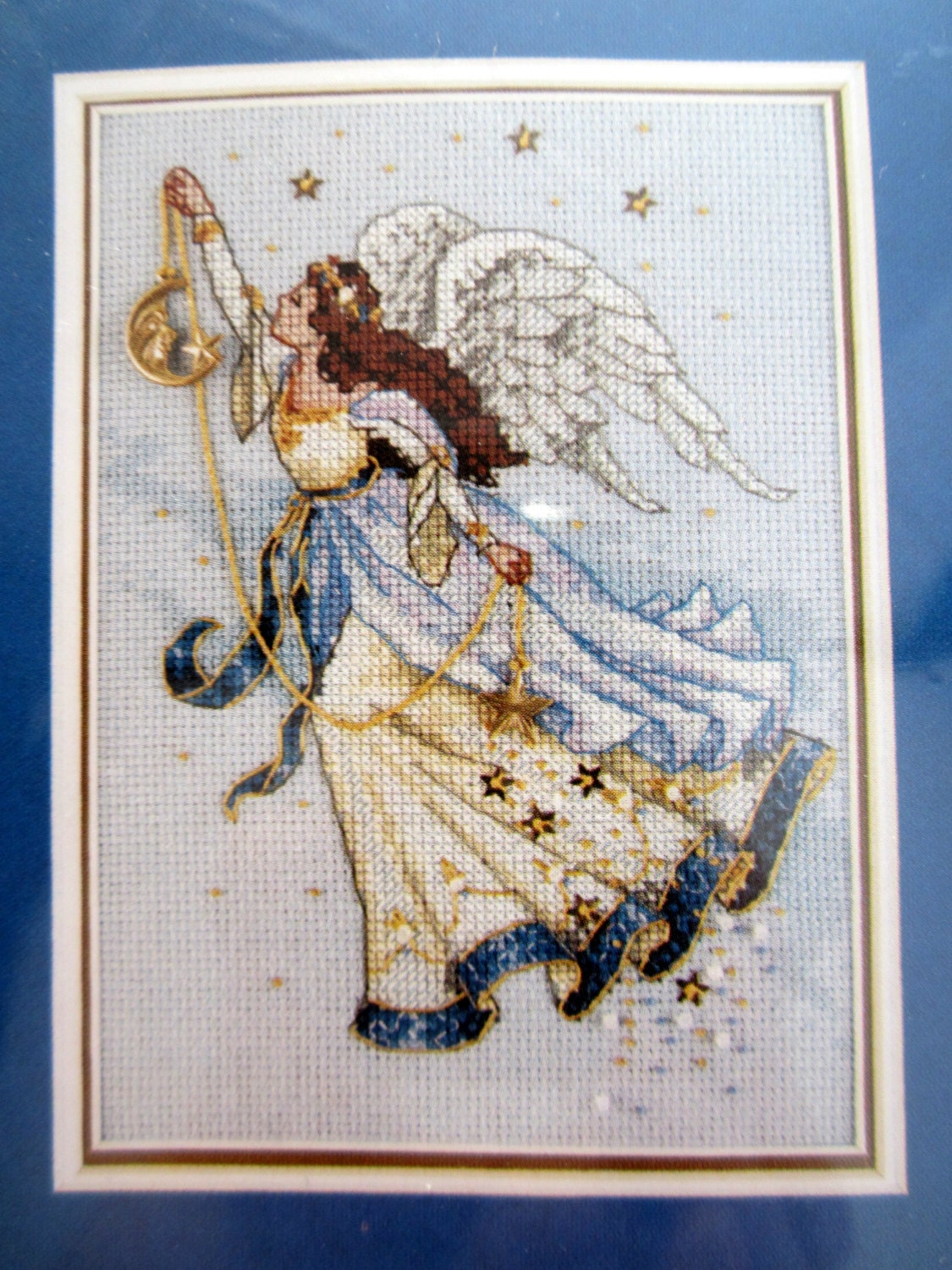 Twilight Angel Dimensions Gold Counted Cross Stitch Kit by JoyB2U