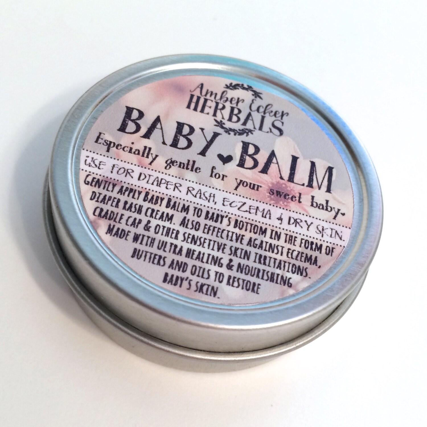 Baby Balm All Natural Gentle 1 Oz. Round Tin