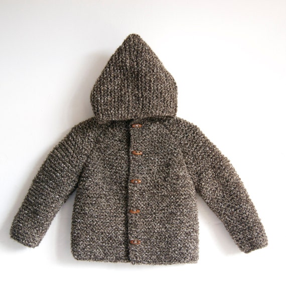 Hand Knitted Baby/Toddler %100 Wool-Boucle by NeslisHandcrafts
