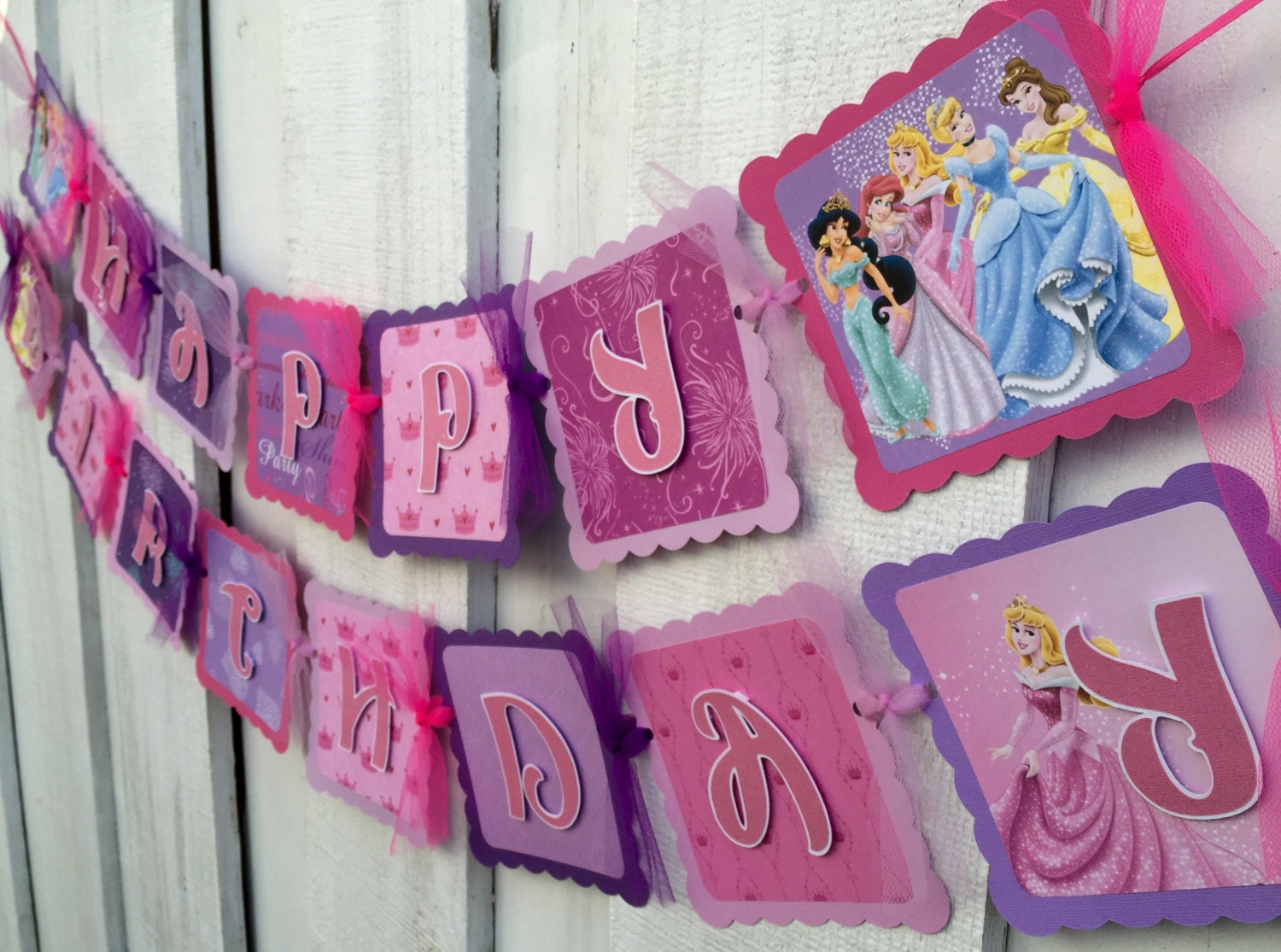 Disney Princess Birthday Banner Disney