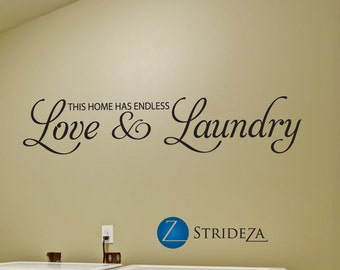 Laundry room decor, laundry sign, laundry sign, laundry room decal, laundry room, laundry room decorations, laundry decal, D00071.