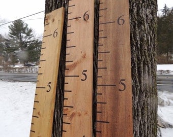 Growth Chart Ruler - Wood Growth Ruler - Wood Growth Chart - Childrens Growth Ruler - Kids Growth Ruler - Wooden Growth Ruler - Height Ruler