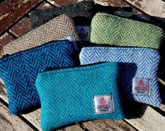 Harris Tweed coin purse