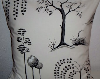 Pinted Cotton Fabric Willow Wood Aloe Green 140 cm main image 0
